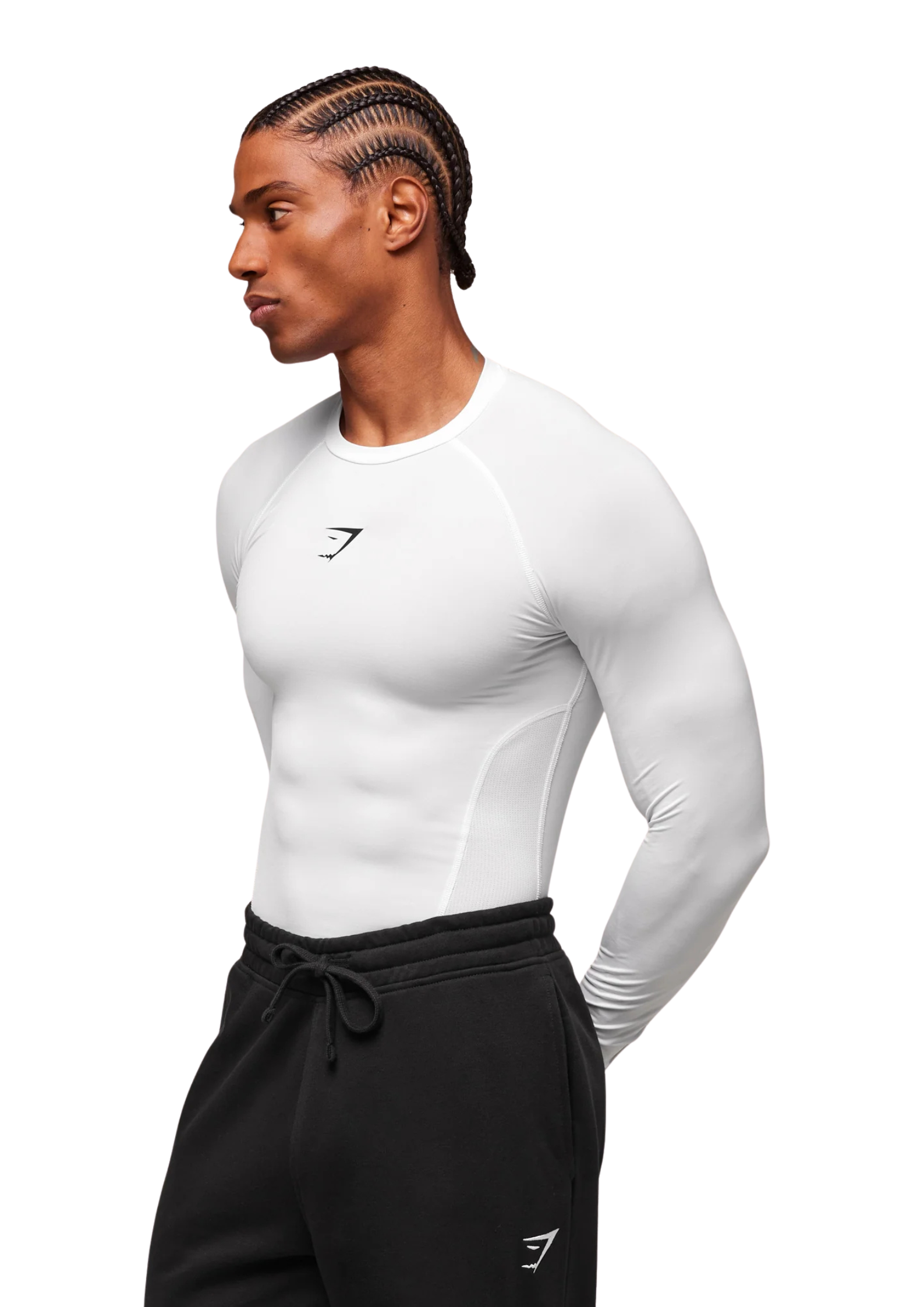 Compression long-sleeve - WHITE