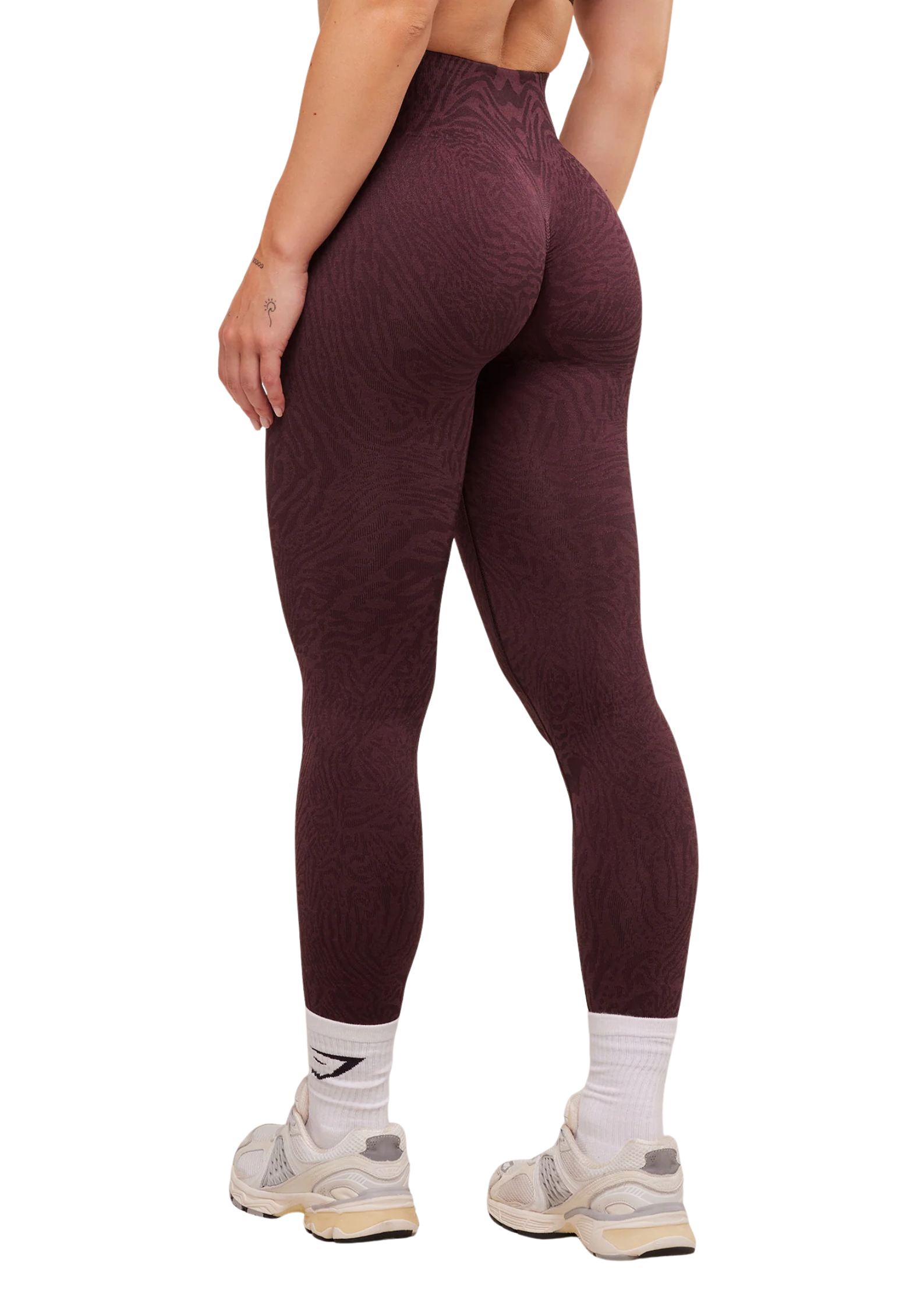 Womens Leggings- MAROON