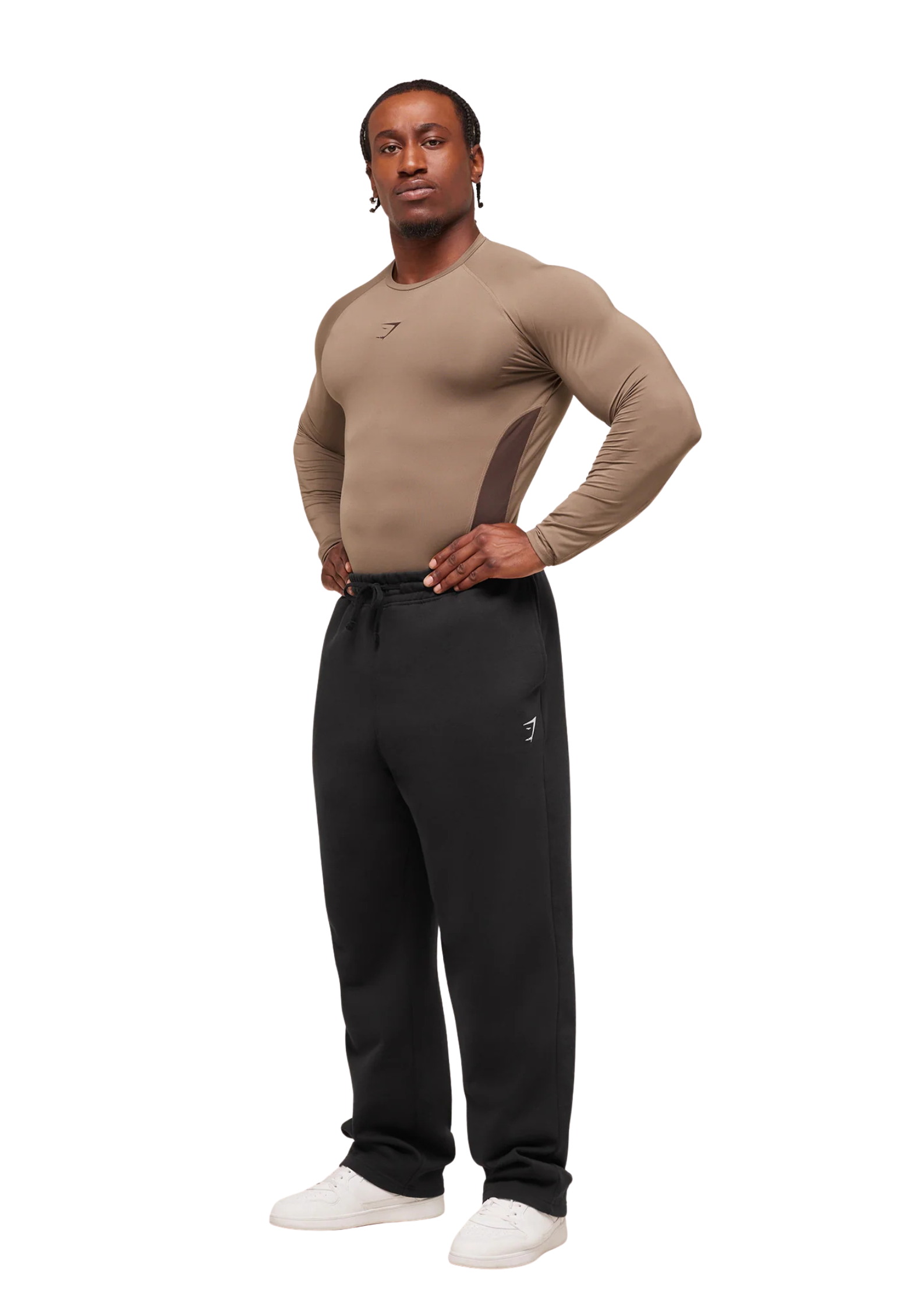 Compression long-sleeve - BROWN